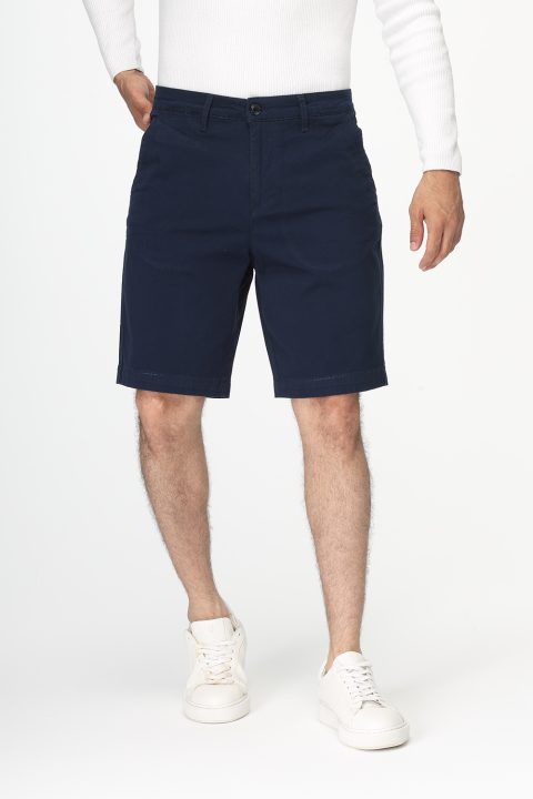 Regular Fit Chino Short Dark Blue