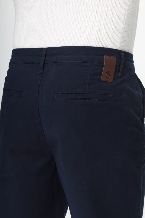 Regular Fit Chino Short Dark Blue - Image 4