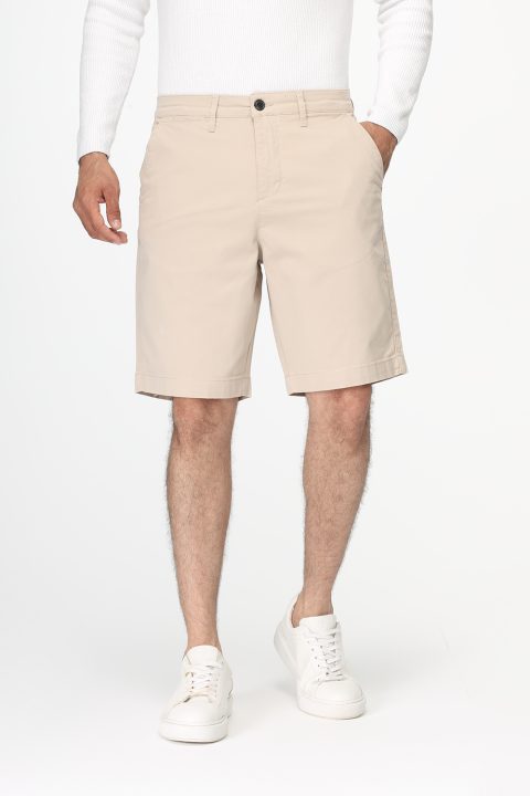 Regular Fit Chino Short Beige