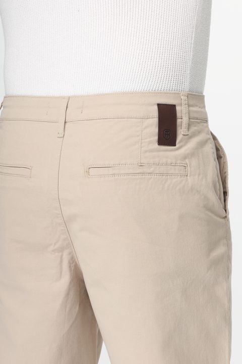 Regular Fit Chino Short Beige - Image 5
