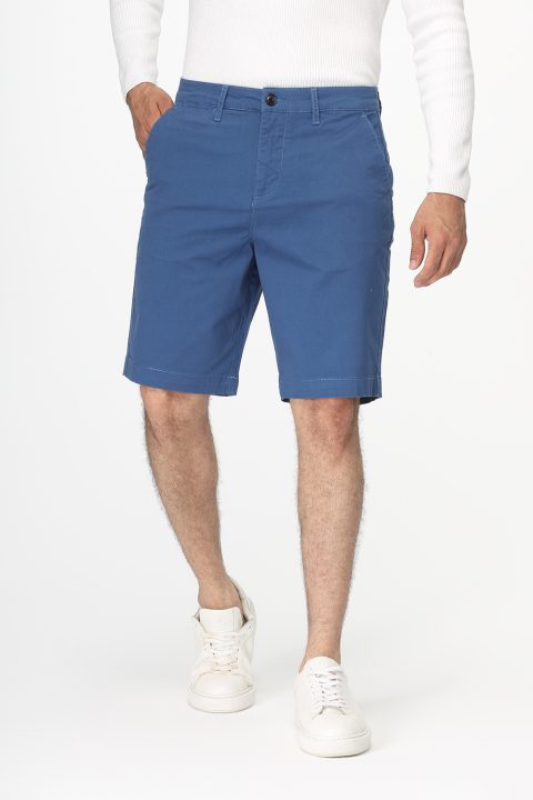 Regular Fit Chino Short Dark Blue