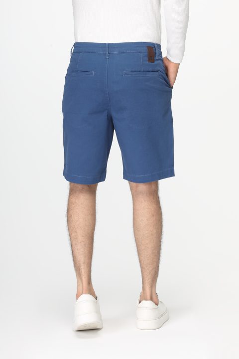 Regular Fit Chino Short Dark Blue - Image 5