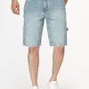 Regular Fit Jeans Short Blue