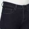 Slim Straight Fit Trousers Jeans Dark Blue - Image 2