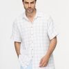 Regular Fit Shirt Half White