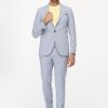 Slim Fit Suit Light Blue
