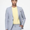 Slim Fit Suit Light Blue - Image 3