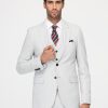 Slim Fit Suit Light Gray - Image 4