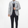 Slim Fit Suit Light Blue