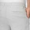 ⁦شورت كتان - ريجولار فيت - رمادي⁩ - الصورة ⁦4⁩