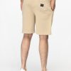 Regular Fit Melton Short Beige - Image 4