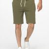 Regular Fit Melton Short Green
