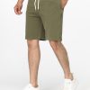 Regular Fit Melton Short Green - Image 3