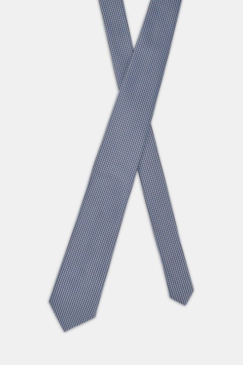 Jacquard Tie 7 cm Light Blue - Image 2