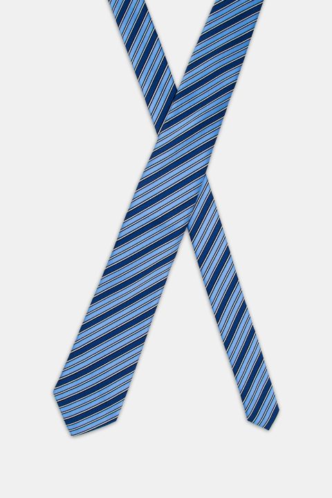 Stripe Tie 7 cm Light Blue - Image 2