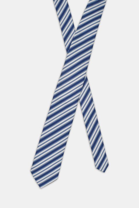 Stripe Tie 7 cm Dark Blue - Image 2