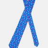 Jacquard Tie 7 cm Light Blue - Image 2