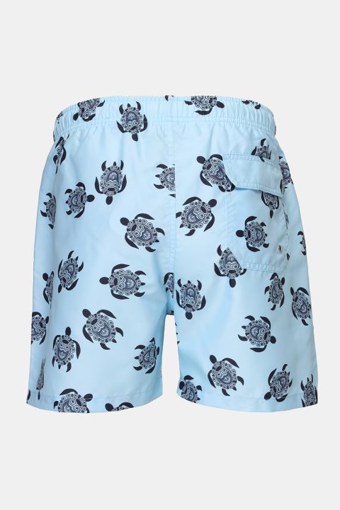 Regular Fit Swim Suit Light Blue - Image 3