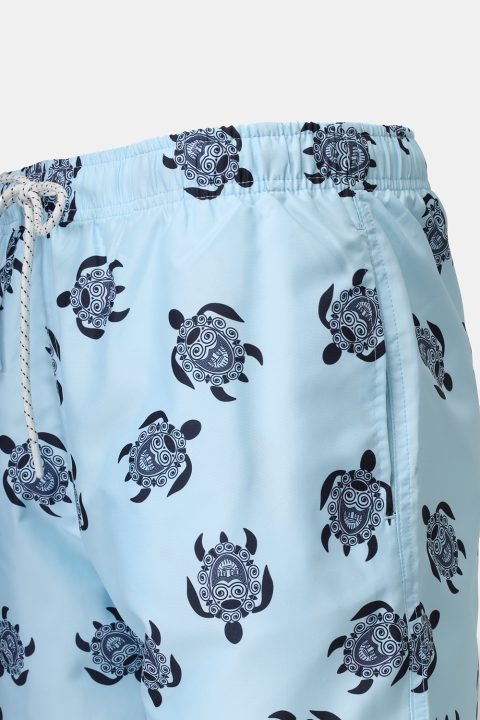 Regular Fit Swim Suit Light Blue - Image 5