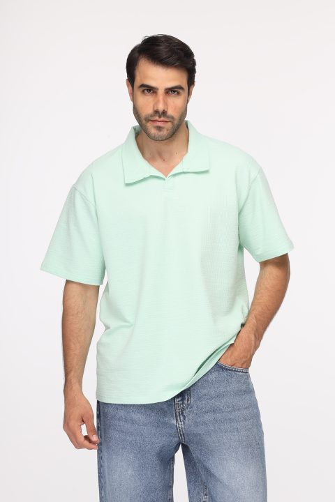 Polo Shirt Relax Fit Light Green