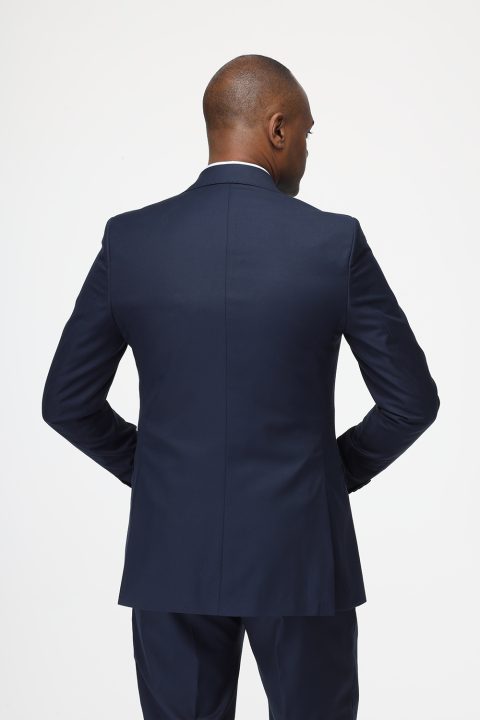 Slim Fit Suit Dark Blue - Image 4
