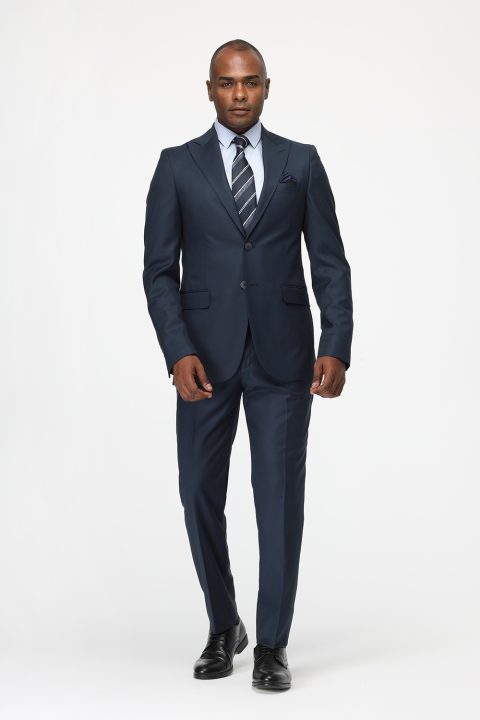 Slim Fit Suit Blue