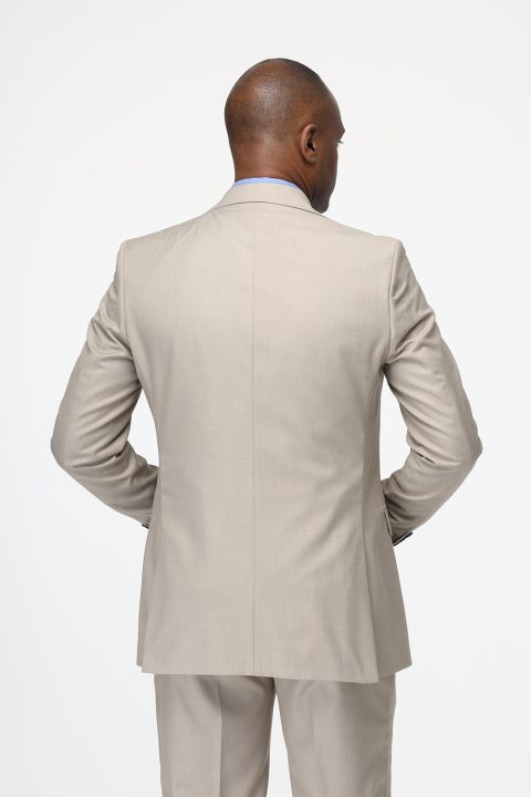 Slim Fit Suit Beige - Image 5