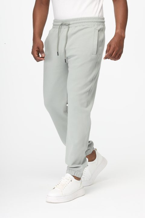 Regular Fit Sweat Pants Light Green - Image 3