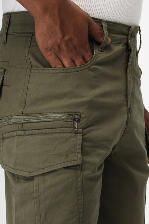 Cargo Chino Short Green - Image 7