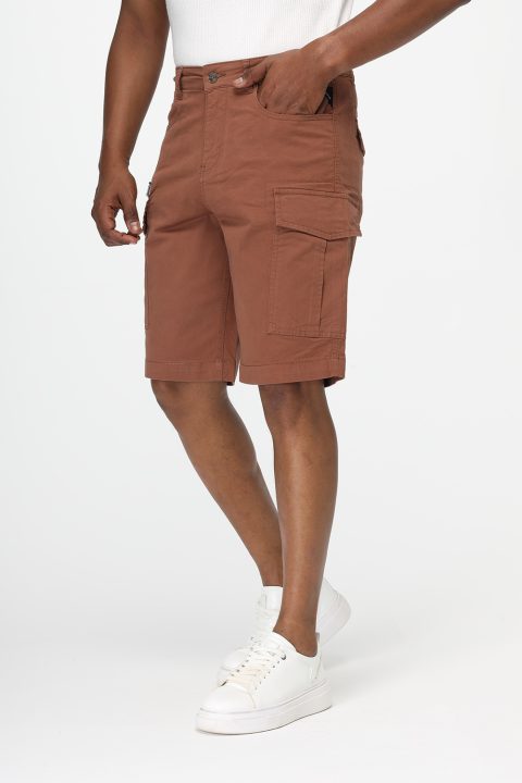 Cargo Chino Short Orange - Image 3