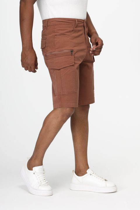 Cargo Chino Short Orange - Image 4