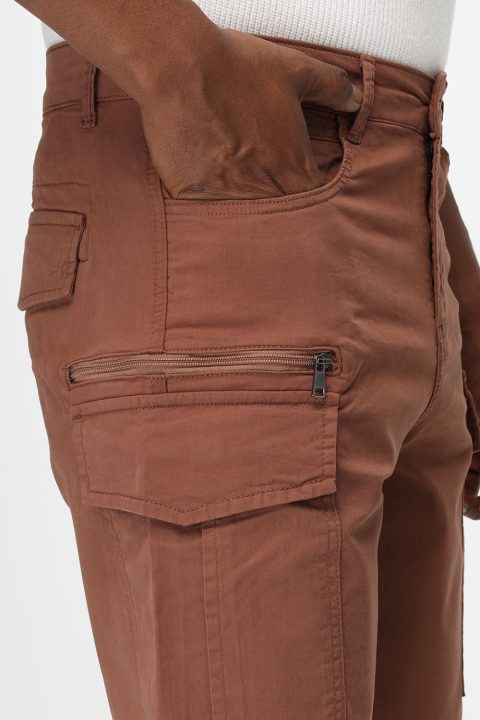 Cargo Chino Short Orange - Image 6
