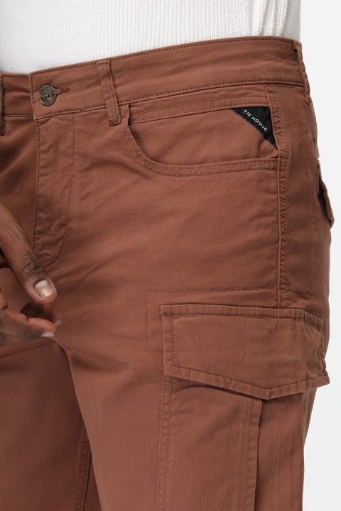 Cargo Chino Short Orange - Image 7
