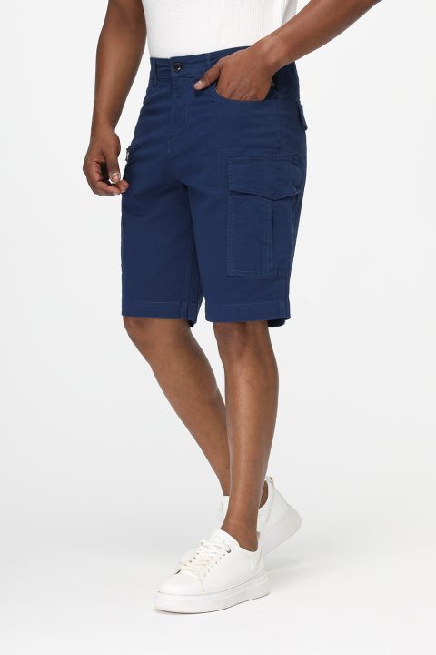 Cargo Chino Short Dark Blue - Image 3