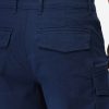 ⁦شورت جبردين - كارجو - كحلي⁩ - الصورة ⁦5⁩