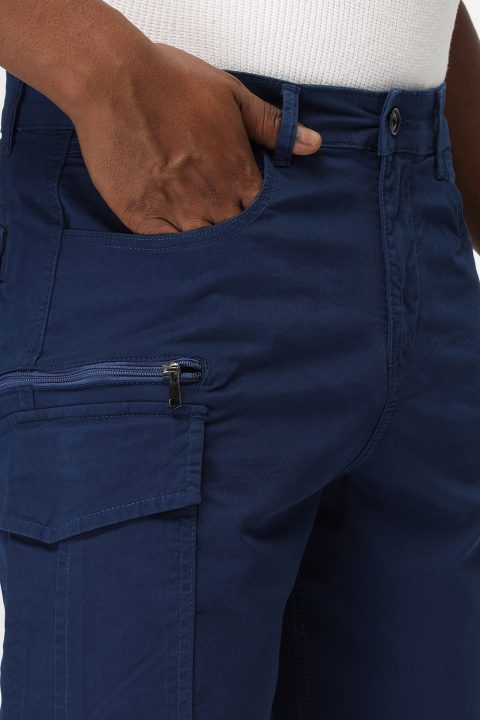 Cargo Chino Short Dark Blue - Image 7