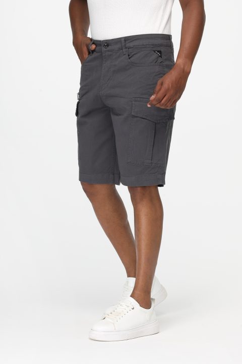 Cargo Chino Short Gray - Image 3