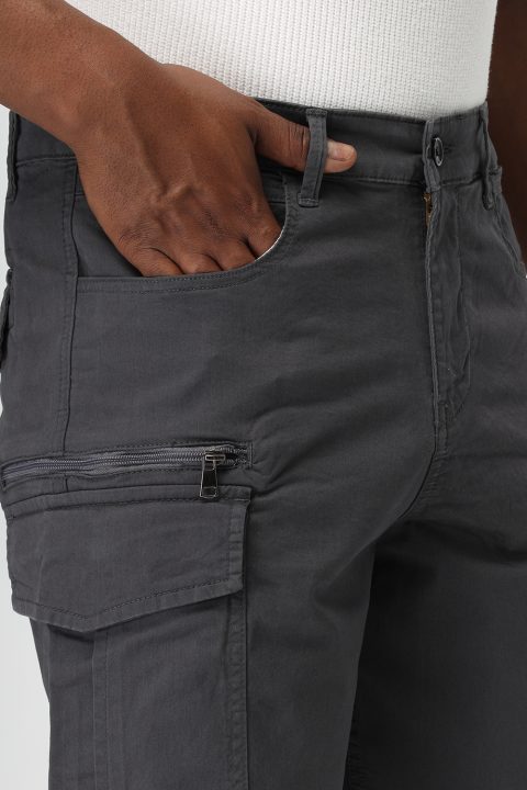 Cargo Chino Short Gray - Image 6