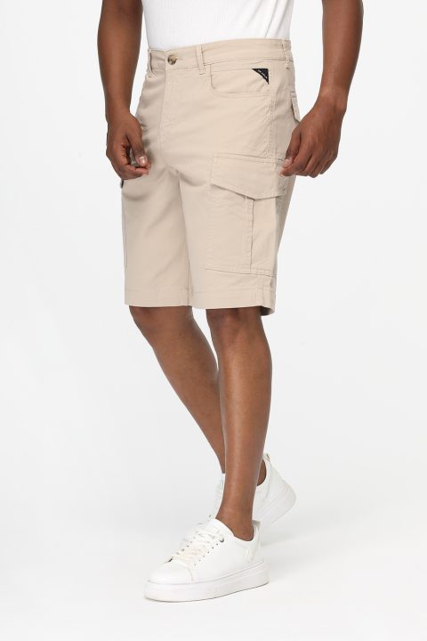 Cargo Chino Short Beige - Image 3