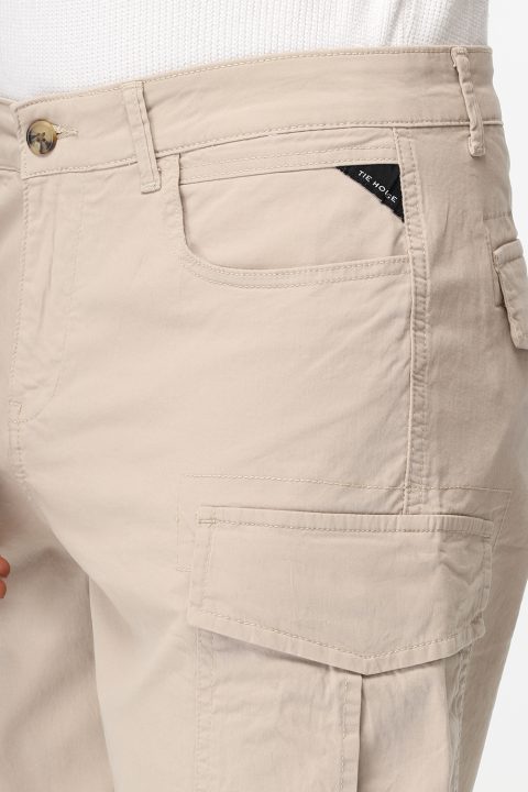 Cargo Chino Short Beige - Image 7