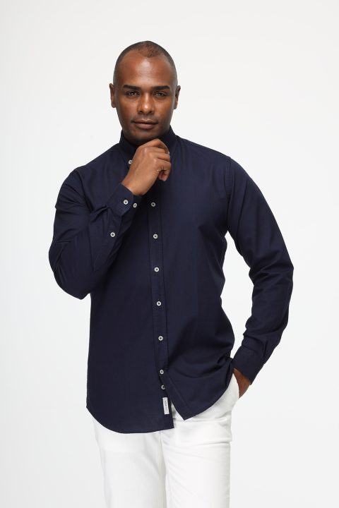 New Fit Shirt Dark Blue