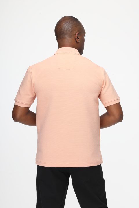 Polo Shirt Regular Fit Orange - Image 3
