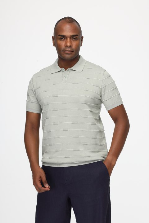 Polo Shirt Regular Fit Knitted Green