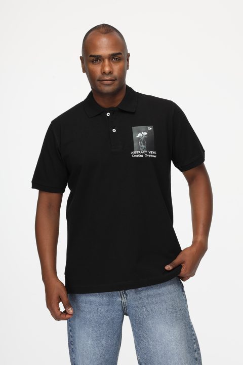 Polo Shirt Regular Fit Black