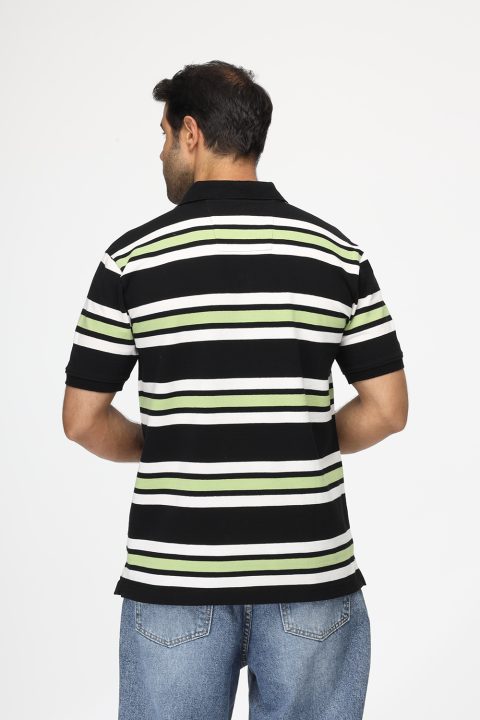 Polo Shirt Regular Fit Light Green - Image 3