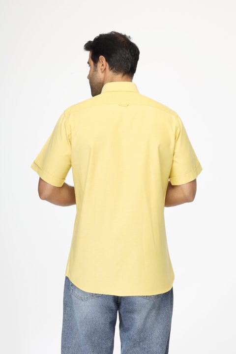 New Fit Shirt Half Yellow - Image 3