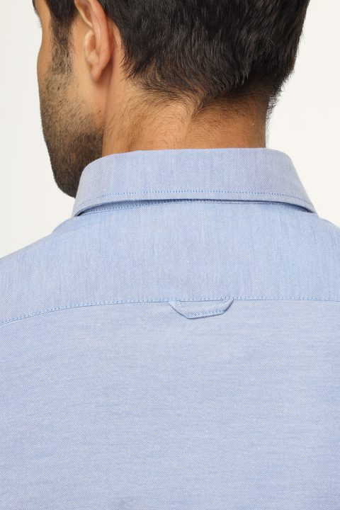 New Fit Shirt Half Light Blue - Image 4