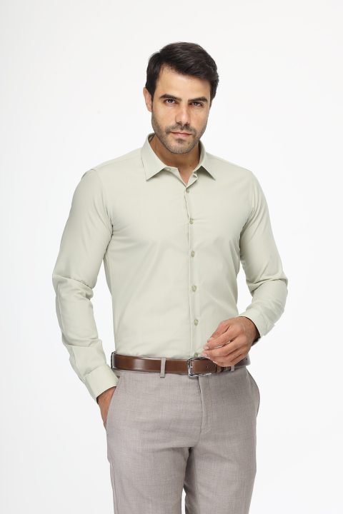 Classic Shirt Slim fit Green