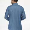 New Fit Shirt Jeans Dark Blue - Image 4