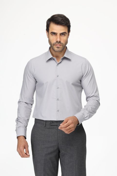 Classic Shirt Slim fit Gray